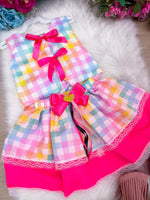 Conjunto Blogueirinha Junino Arraia da Alegria Colorido