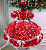 Vestido Junino Mimadine Luxo Larissa Vermelho