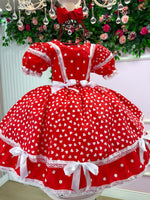 Vestido Junino Mimadine Luxo Larissa Vermelho