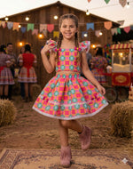 Conjunto Mini Miss Junino Sertão Magico