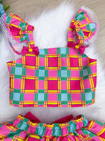 Conjunto Mini Miss Junino Sertão Magico