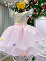 Vestido Mini Miss Temático Circo - Candy