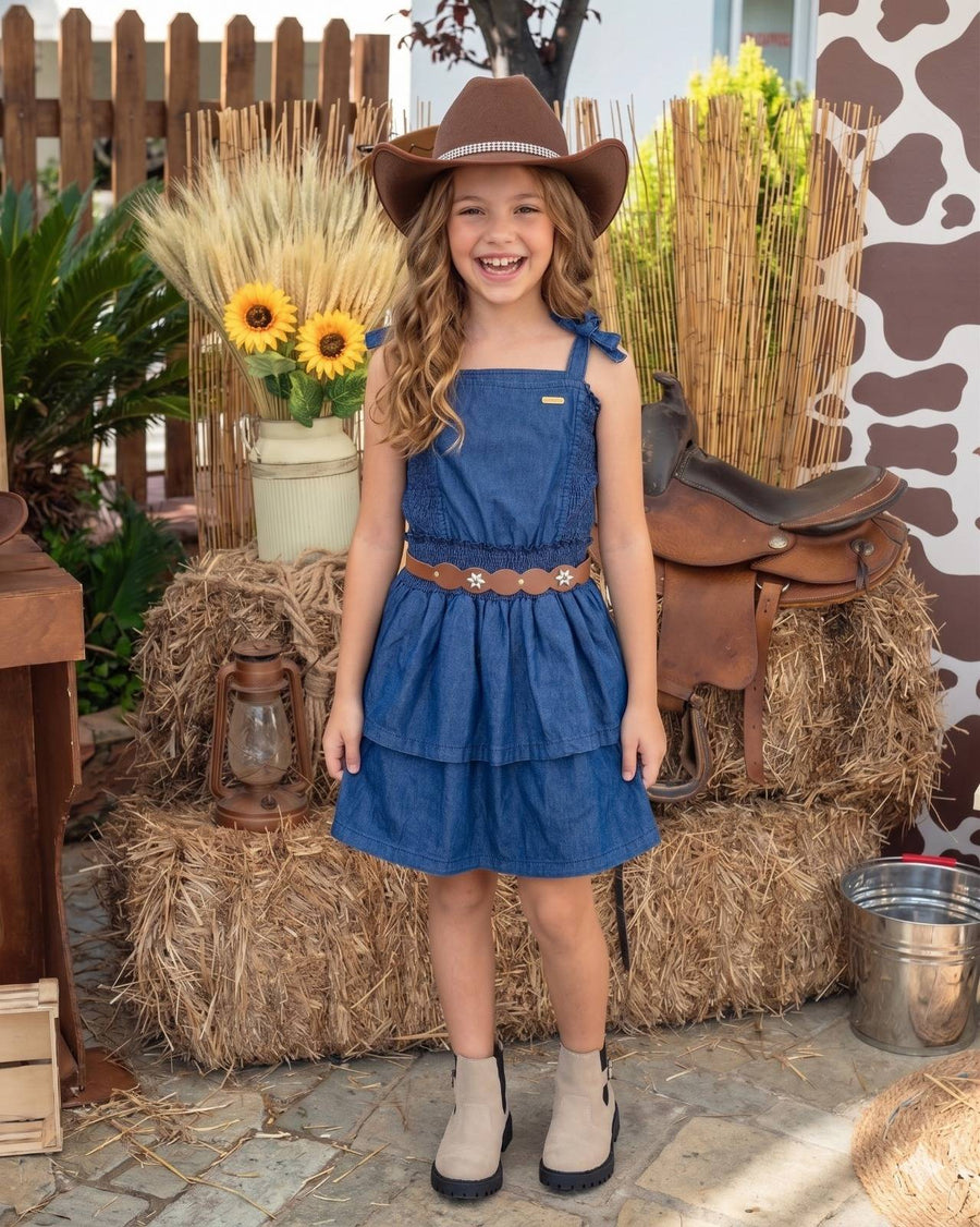 Vestido Blogueirinha Hermione Jeans