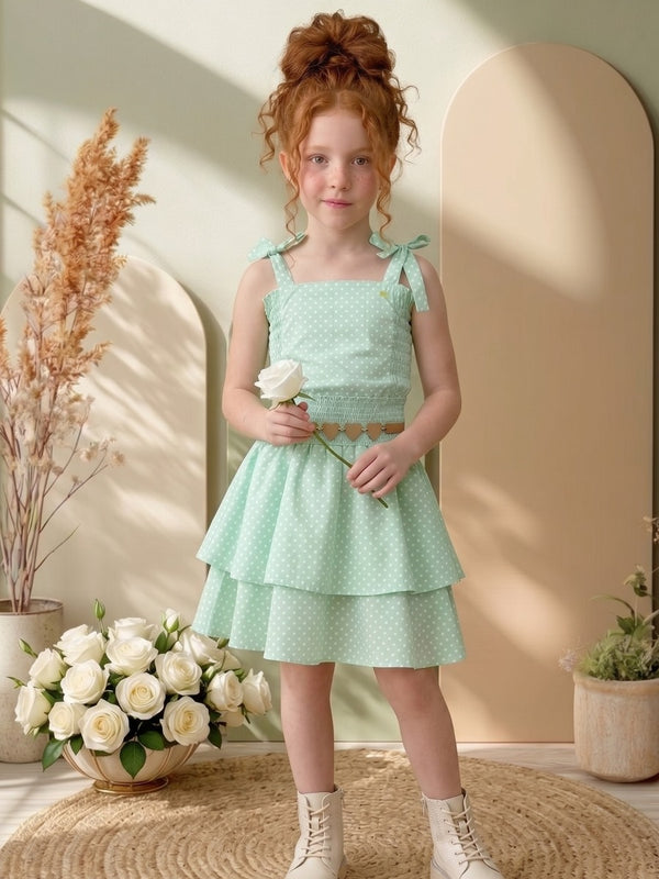 Vestido Blogueirinha Hermione Verde