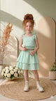 Vestido Blogueirinha Hermione Verde