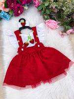 Romper/Vestido Princesa Belli Moranguinho