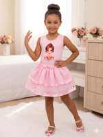 Conjunto Blogueirinha Bailarina Rosa
