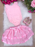 Conjunto Blogueirinha Bailarina Rosa