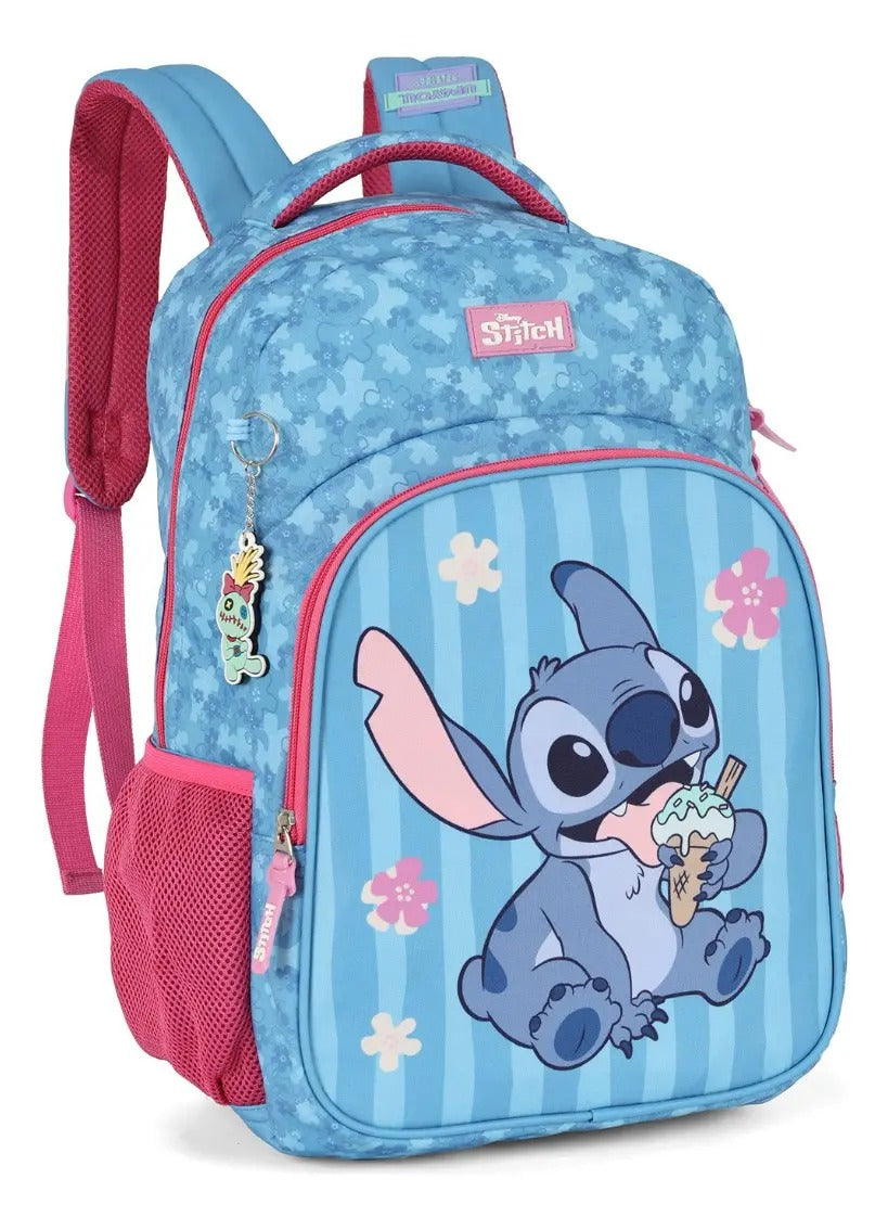 Mochila de Costa Stitch Azul Sorvete