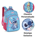 Mochila de Costa Stitch Azul Sorvete