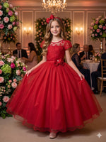 Vestido Mini Miss Longo Carol Vermelho