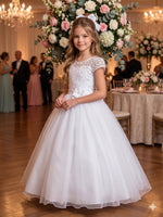 Vestido Mini Miss Longo Carol Branco
