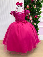 Vestido Mini Miss Longo Carol Pink