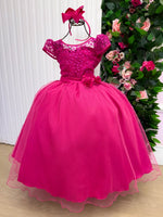 Vestido Mini Miss Longo Carol Pink