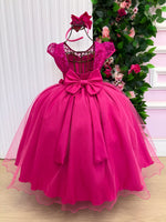 Vestido Mini Miss Longo Carol Pink