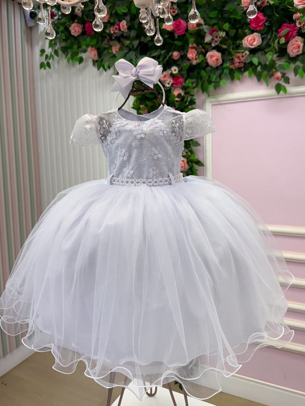 Vestido Menina Bonita Jessica Branco