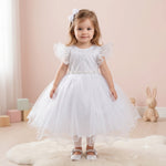 Vestido Menina Bonita Lara Branco