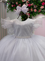Vestido Menina Bonita Lara Branco