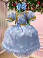 Fantasia Princesa Belli Doce Realeza Princesa Azul