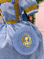 Fantasia Princesa Belli Doce Realeza Princesa Azul