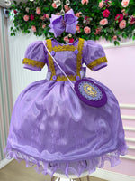 Fantasia Princesa Belli Doce Realeza Princesa Lilas