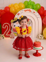 Romper/Vestido Princesa Belli Melancia