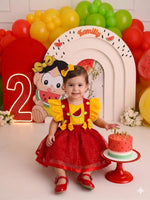 Romper/Vestido Princesa Belli Melancia