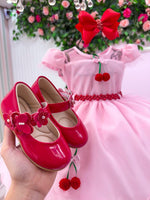 Vestido Mini Miss Cerejinha - Cereja Rosa Bebe