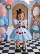 Romper/Vestido Princesa Belli Alice no Pais das Maravilhas