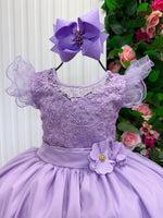 Vestido Mini Miss Longo Suzy Lilas