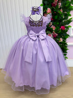 Vestido Mini Miss Longo Suzy Lilas