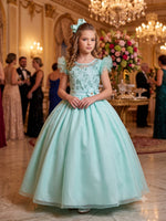 Vestido Mini Miss Longo Suzy Verde Menta