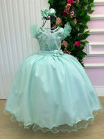 Vestido Mini Miss Longo Suzy Verde Menta