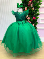 Vestido Mini Miss Longo Suzy Verde Bandeira