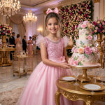 Vestido Mini Miss Longo Suzy Rosa