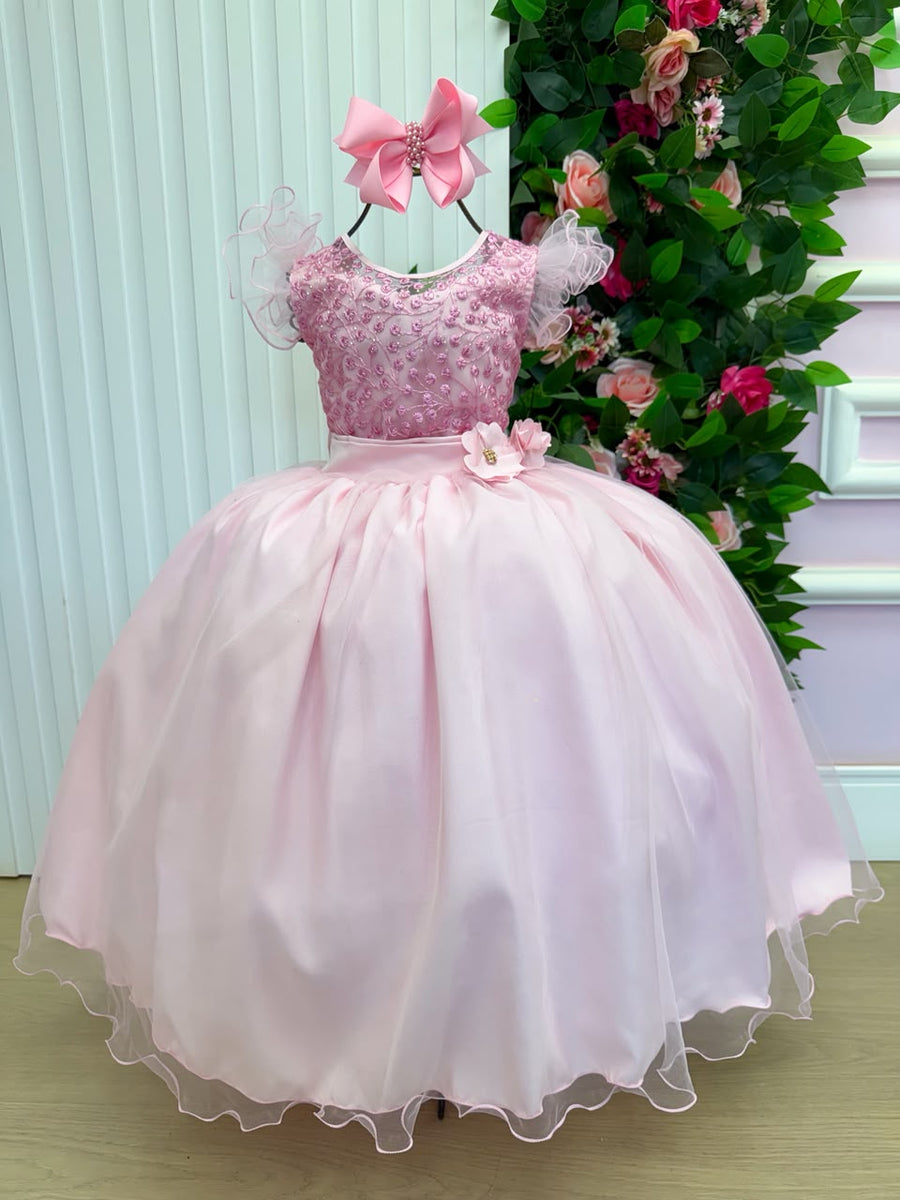 Vestido Mini Miss Longo Suzy Rosa