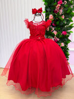 Vestido Mini Miss Longo Suzy Vermelho