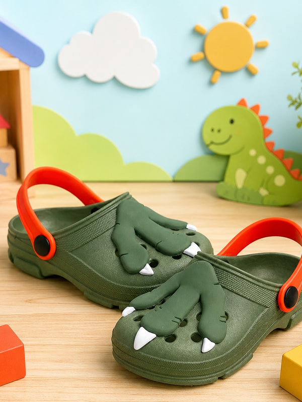 Babuche StarPink Dinossauro Verde