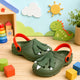 Babuche StarPink Dinossauro Verde