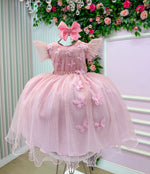 Vestido Menina Bonita Maju Rosa