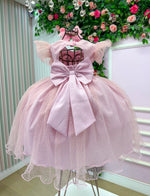 Vestido Menina Bonita Maju Rosa