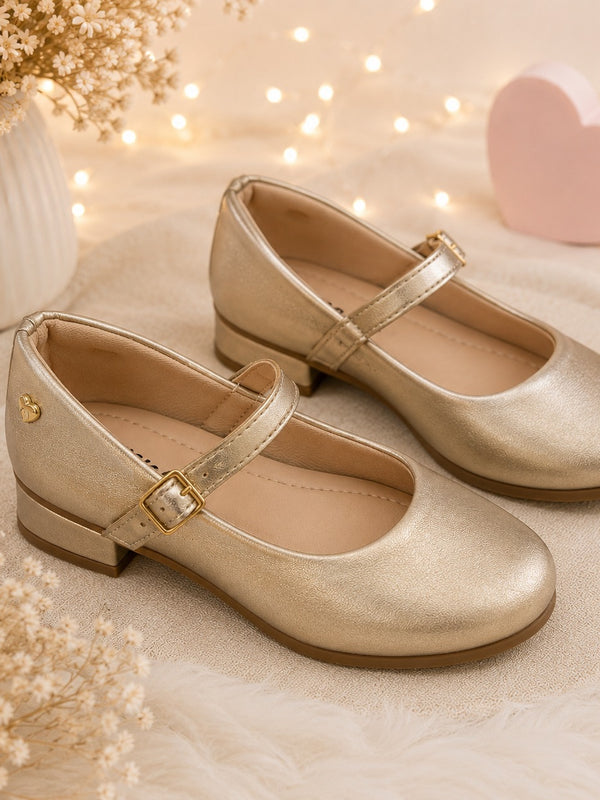 Sapatilha StarPink Cristal Dourado