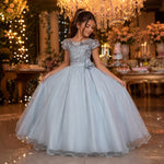 Vestido Mini Miss Longo Carol Prata