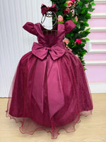 Vestido Marie Longo Heloisa Marsala
