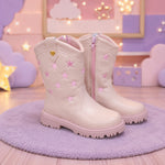 Bota Nilqi Manu Rose Estrela Modelo 2
