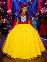 Fantasia/ Vestido Mini Miss Longo Princesa Maça
