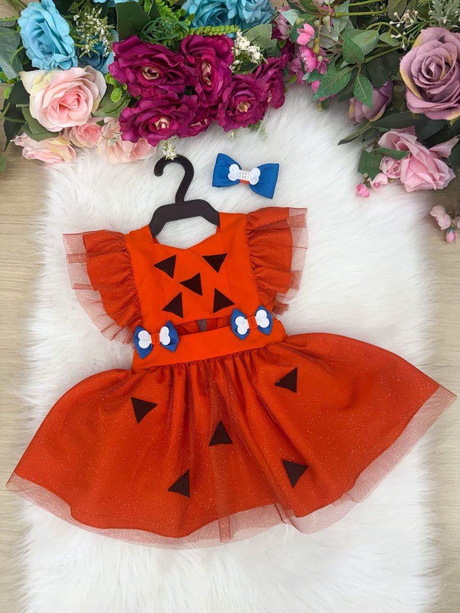 Romper/Vestido Princesa Belli Pequena Pedrita