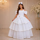 Vestido Banana Club Longo Safira Branco