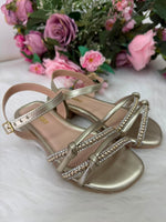 Sandália StarPink Violeta Dourado