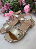 Sandália StarPink Aurora Dourado